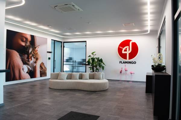 Project gerealiseerd door Opticom voor Flamingo