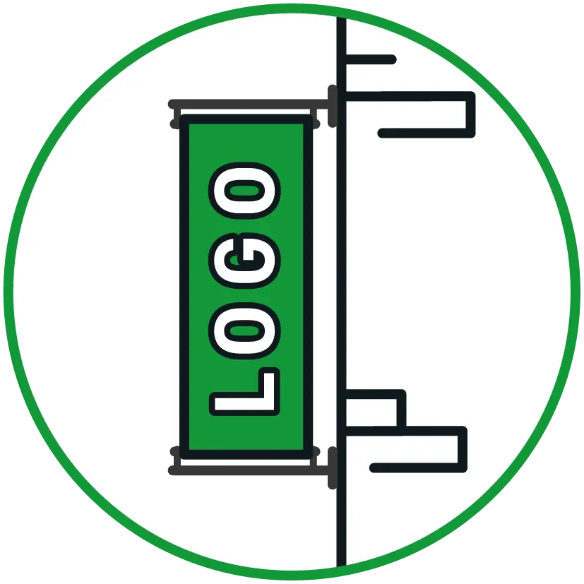 Haakse banieren Icon Opticom