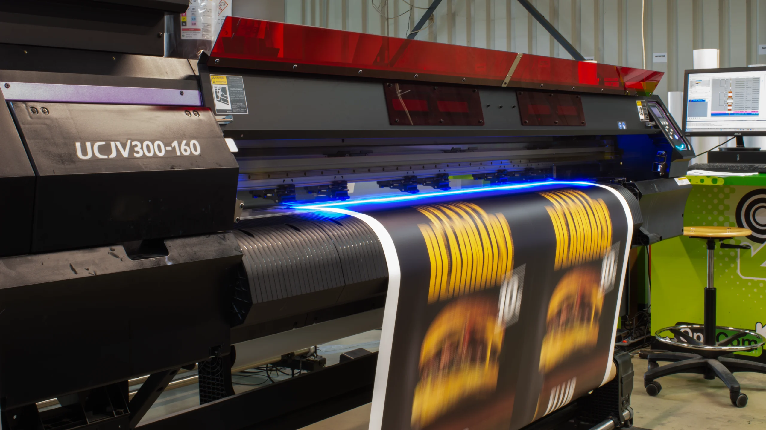 Printer van Opticom