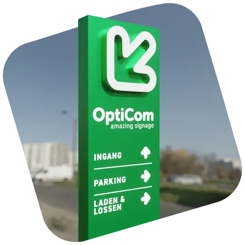 Totem Doosletter Product Totem Van Opticom