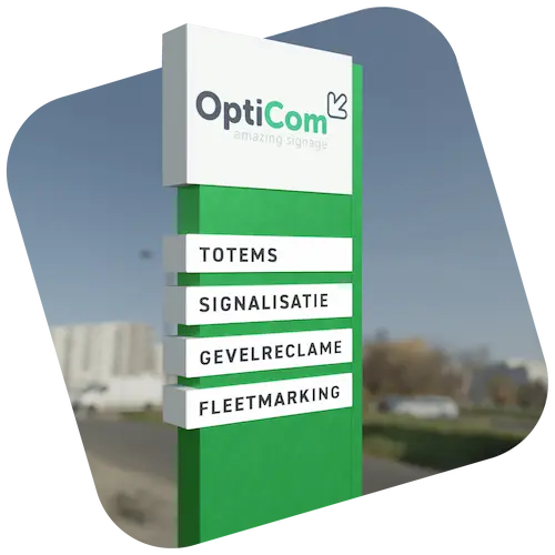 Totem Lichtbak Product Totem Van Opticom